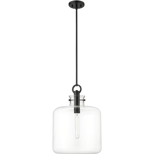 Hayloft 1 Light 14.2 inch Matte Black Indoor Pendant Ceiling Light